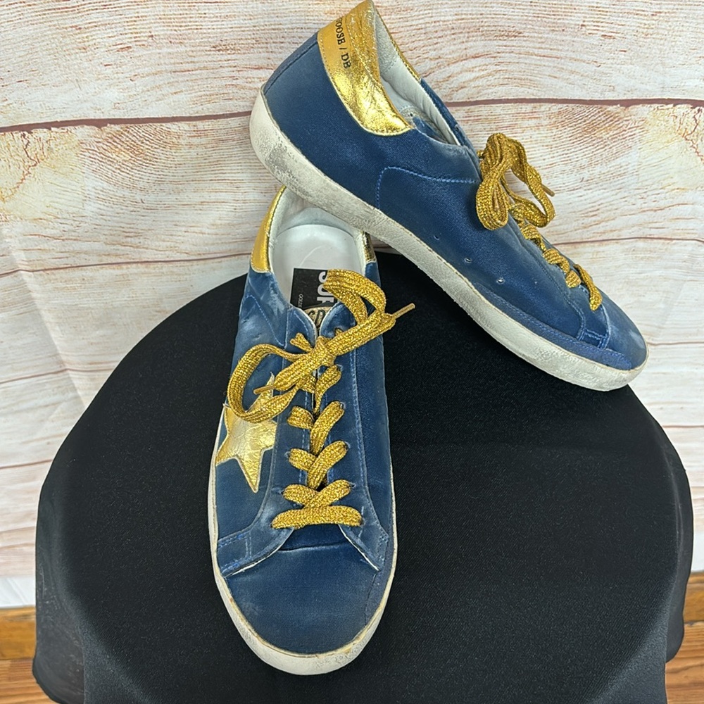 Golden Goose / Db Super Star Velvet Sneakers View 2